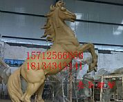 马雕塑|玻璃钢动物雕塑
